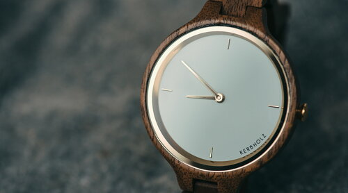 Kerbholz hodinky z dreva